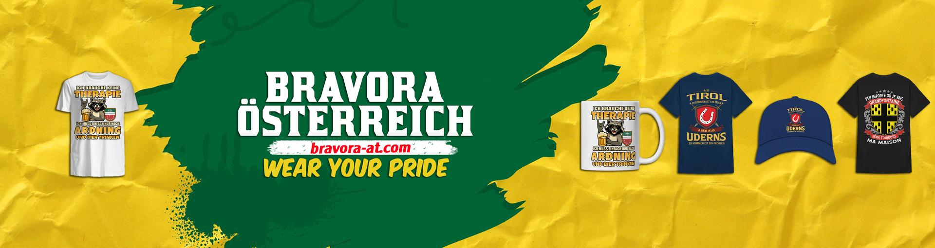 Banner for Bravora Österreich Wear Your Pride